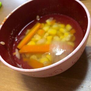 野菜コンソメスープ